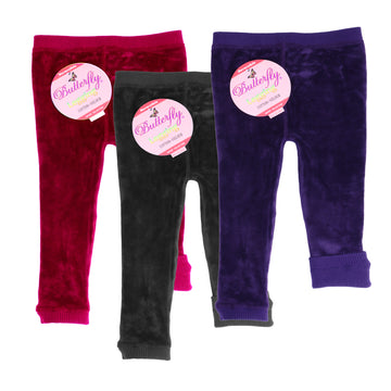 Butterfly Baby Toddler Cotton Velvet Leggings